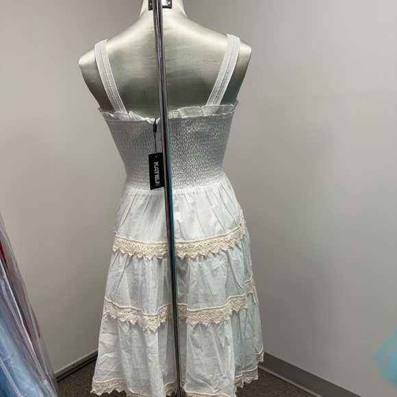 NWT Katie J NYC Elle Midi Cotton Sundress - Picture 2 of 5